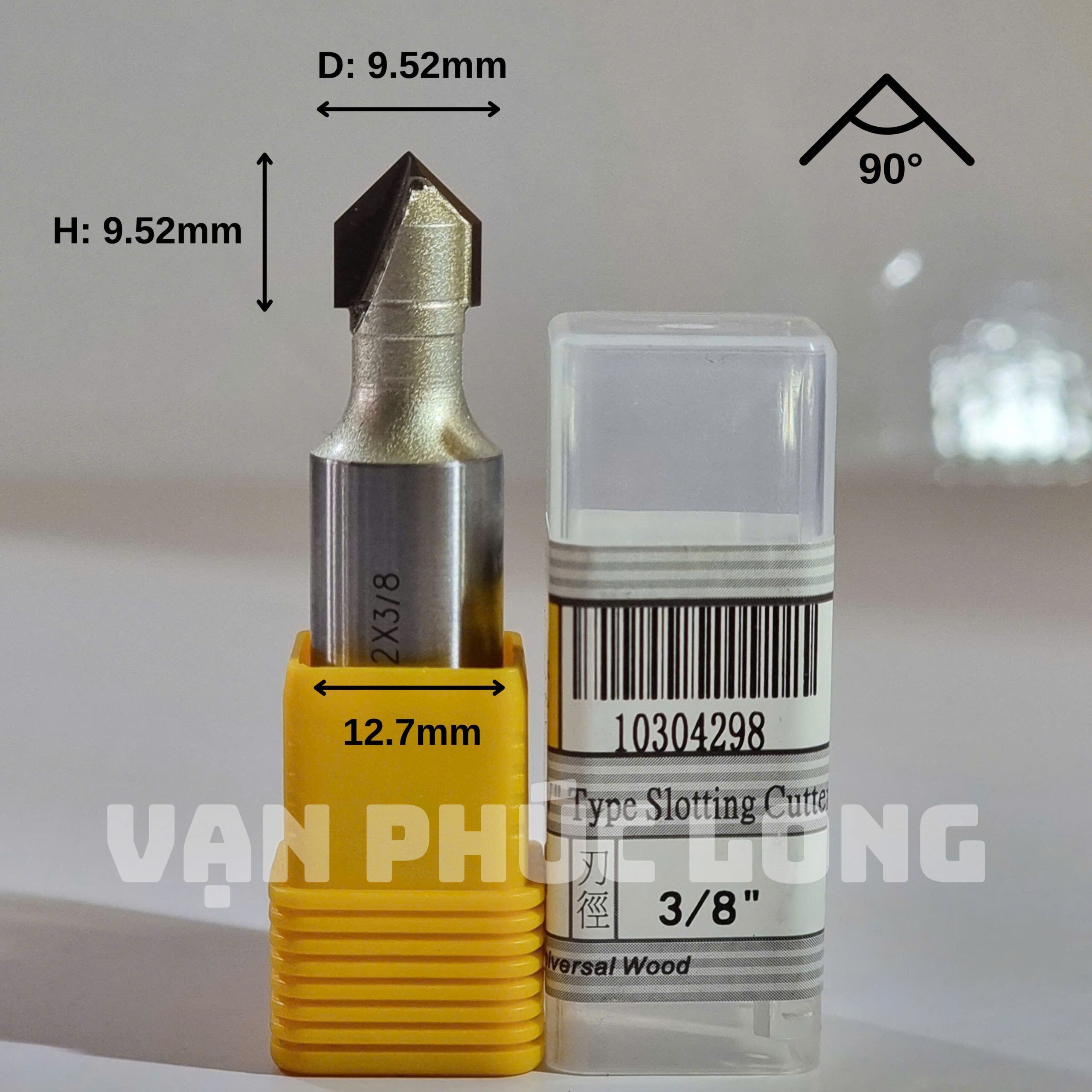 Mũi dao cắt vát , đánh rãnh V 90 độ Arden 0304 - Ảnh 3