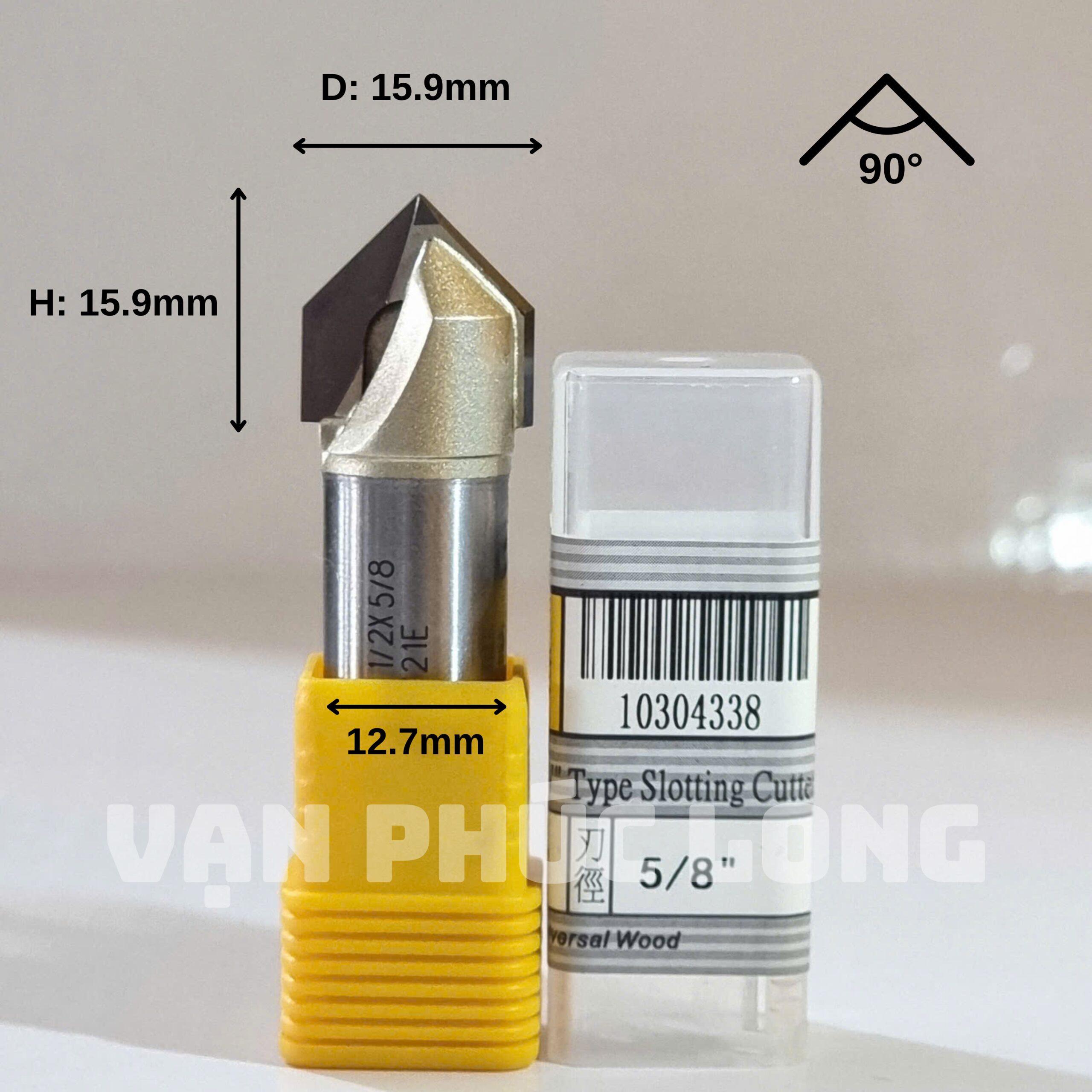 Mũi dao cắt vát , đánh rãnh V 90 độ Arden 0304 - Ảnh 5