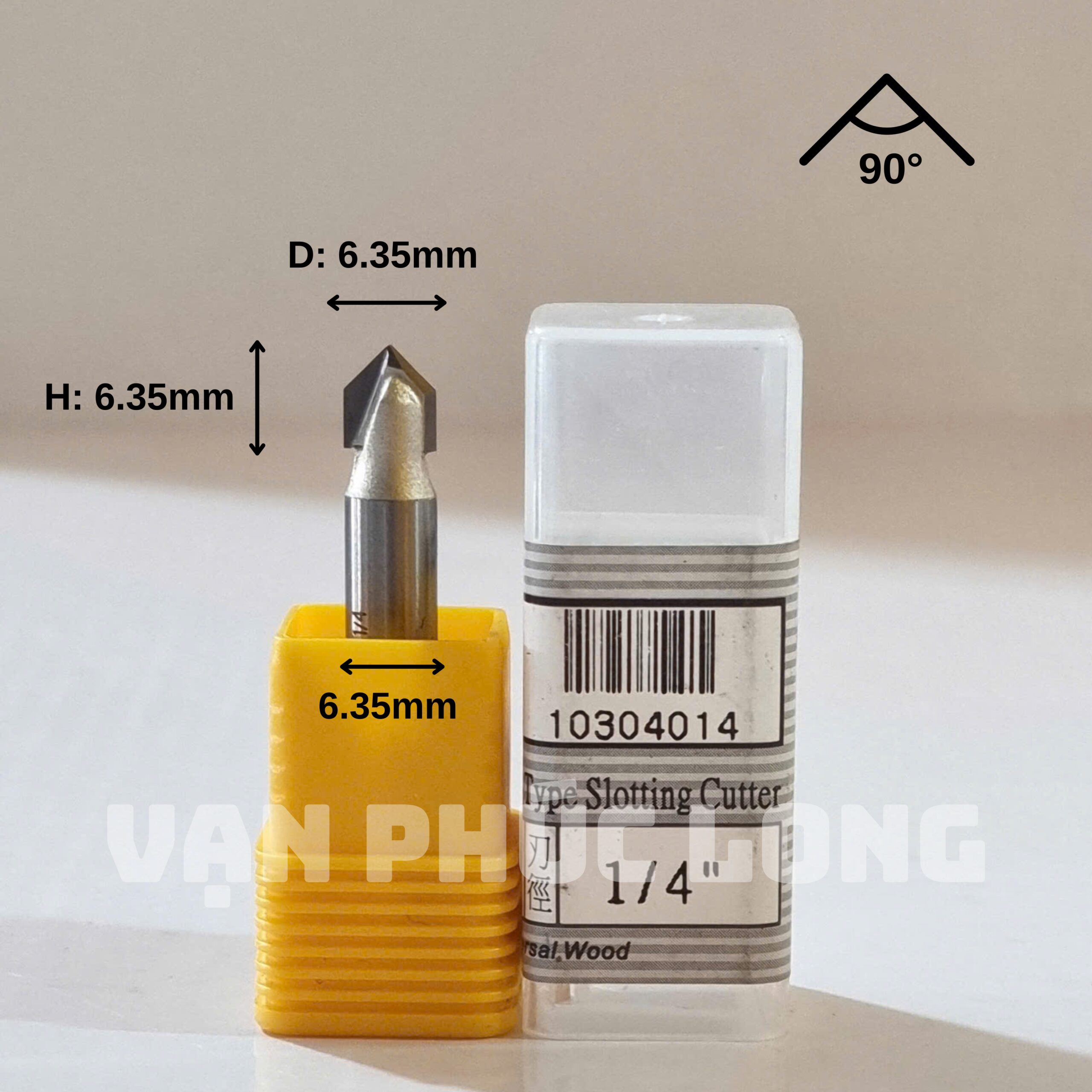 Mũi dao cắt vát , đánh rãnh V 90 độ Arden 0304 - Ảnh 7