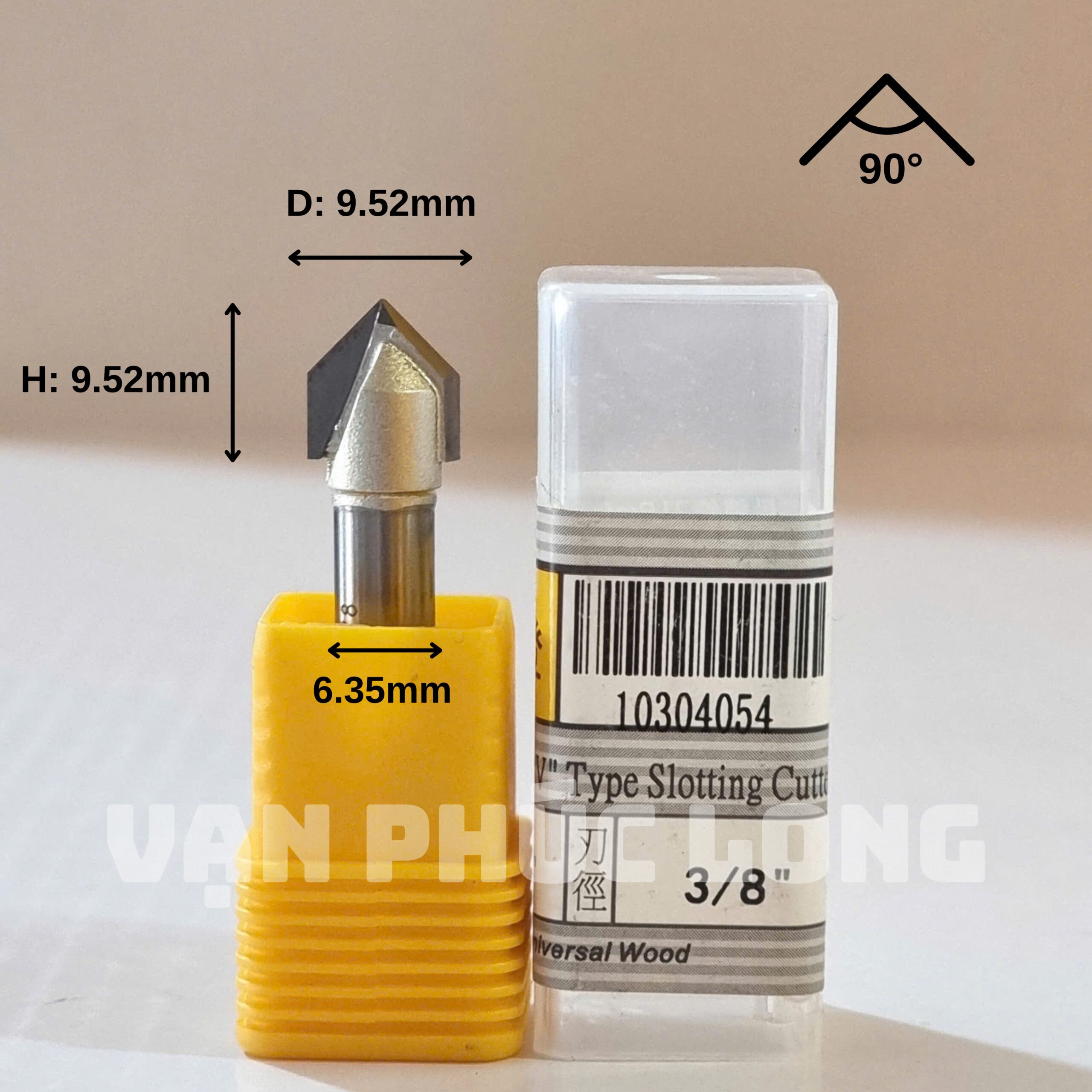 Mũi dao cắt vát , đánh rãnh V 90 độ Arden 0304 - Ảnh 8