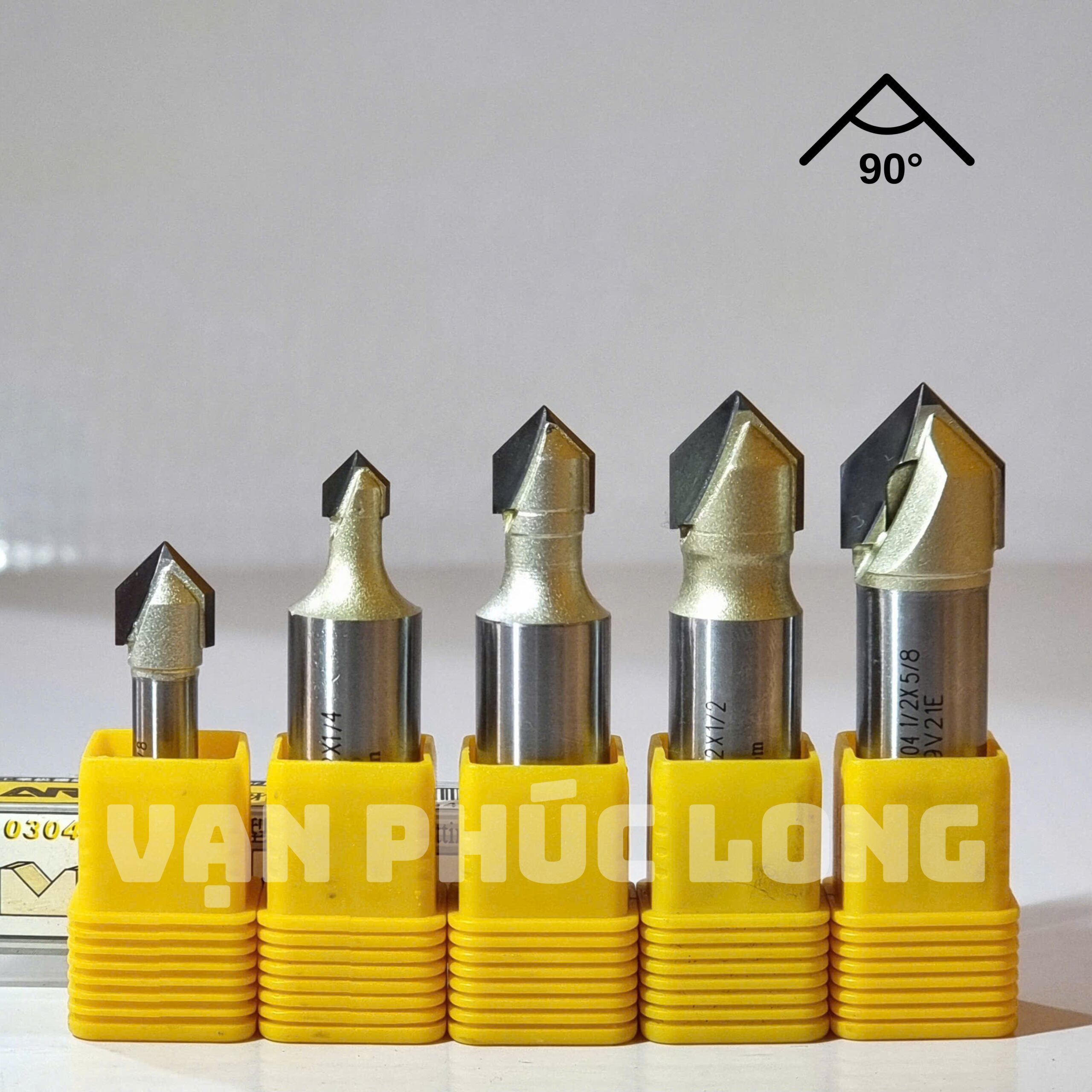 Mũi dao cắt vát , đánh rãnh V 90 độ Arden 0304