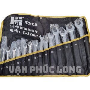 Bộ cờ lê vòng miệng 14 món 8mm-32mm