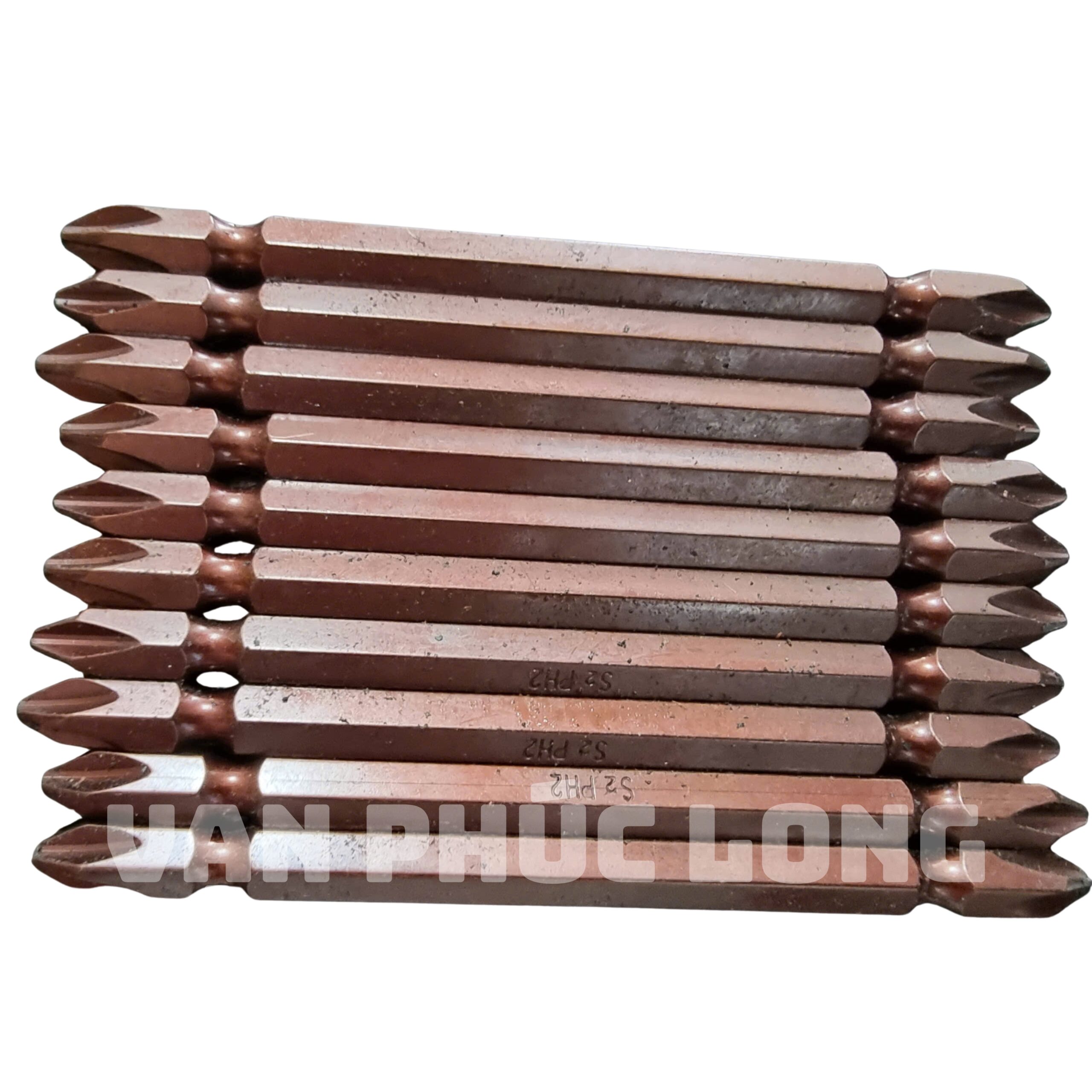 Hộp 10 mũi bắn vít 2 đầu PH2 dài 65mm,100mm - Ảnh 4