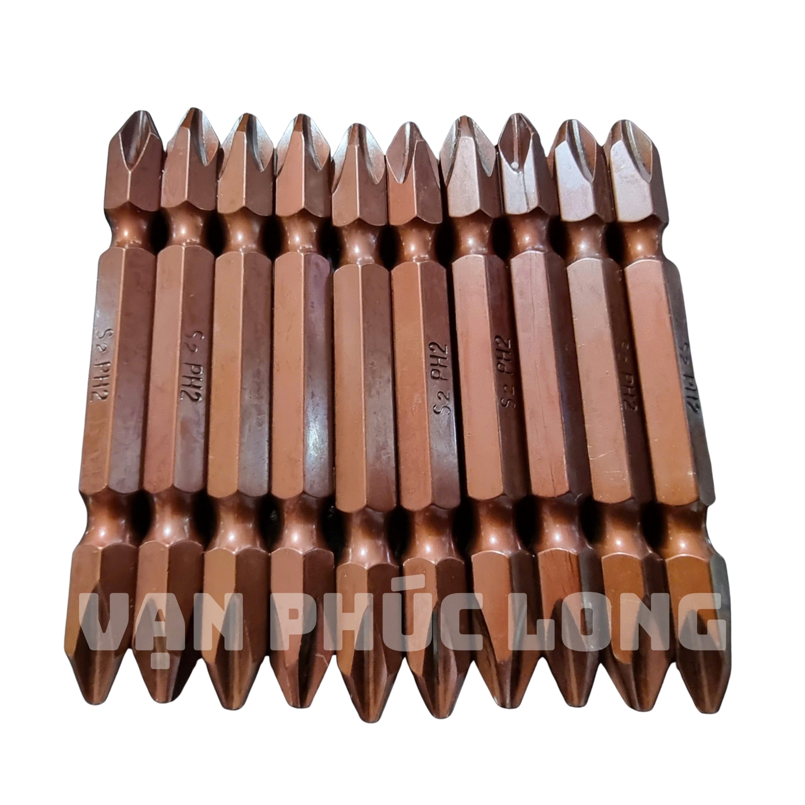 Hộp 10 mũi bắn vít 2 đầu PH2 dài 65mm,100mm - Ảnh 3