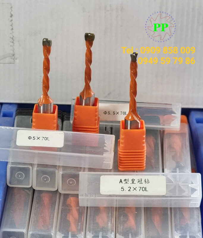 Mũi khoan CNC 5-5.5 x 70L