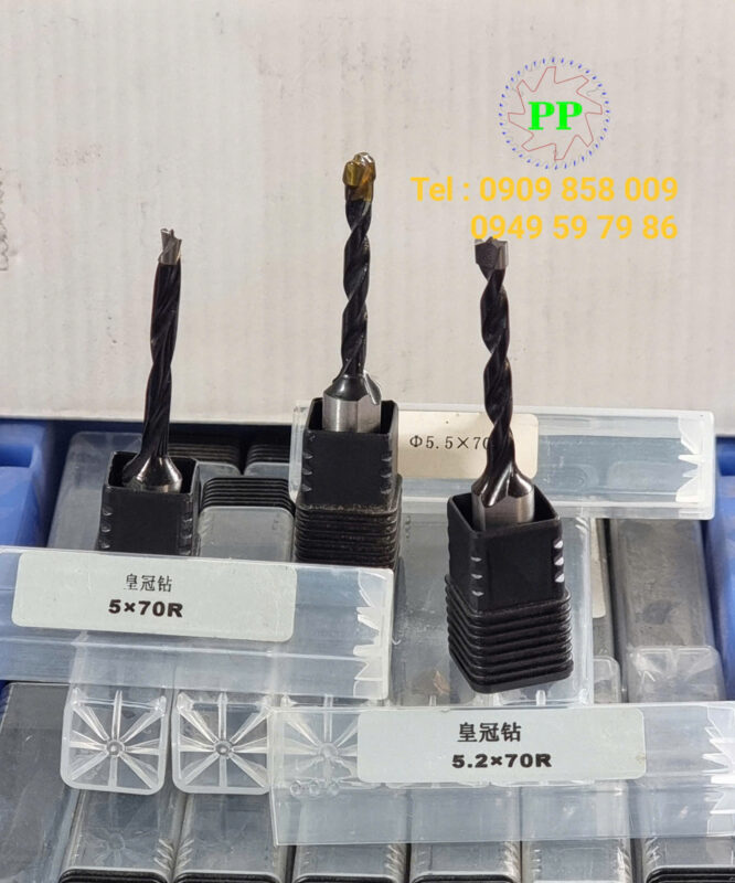 Mũi khoan CNC 5-5.5 x 70R