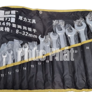 Bộ cờ lê vòng miệng 14 món 8mm-32mm