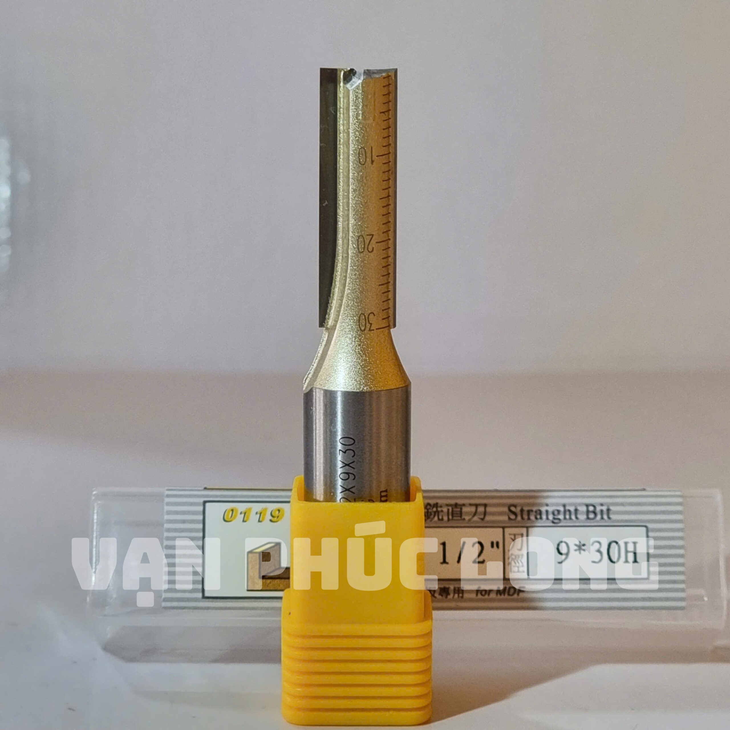 Mũi phay thẳng vét đáy cốt 12mm và 1/2" Arden 0119 - Ảnh 6