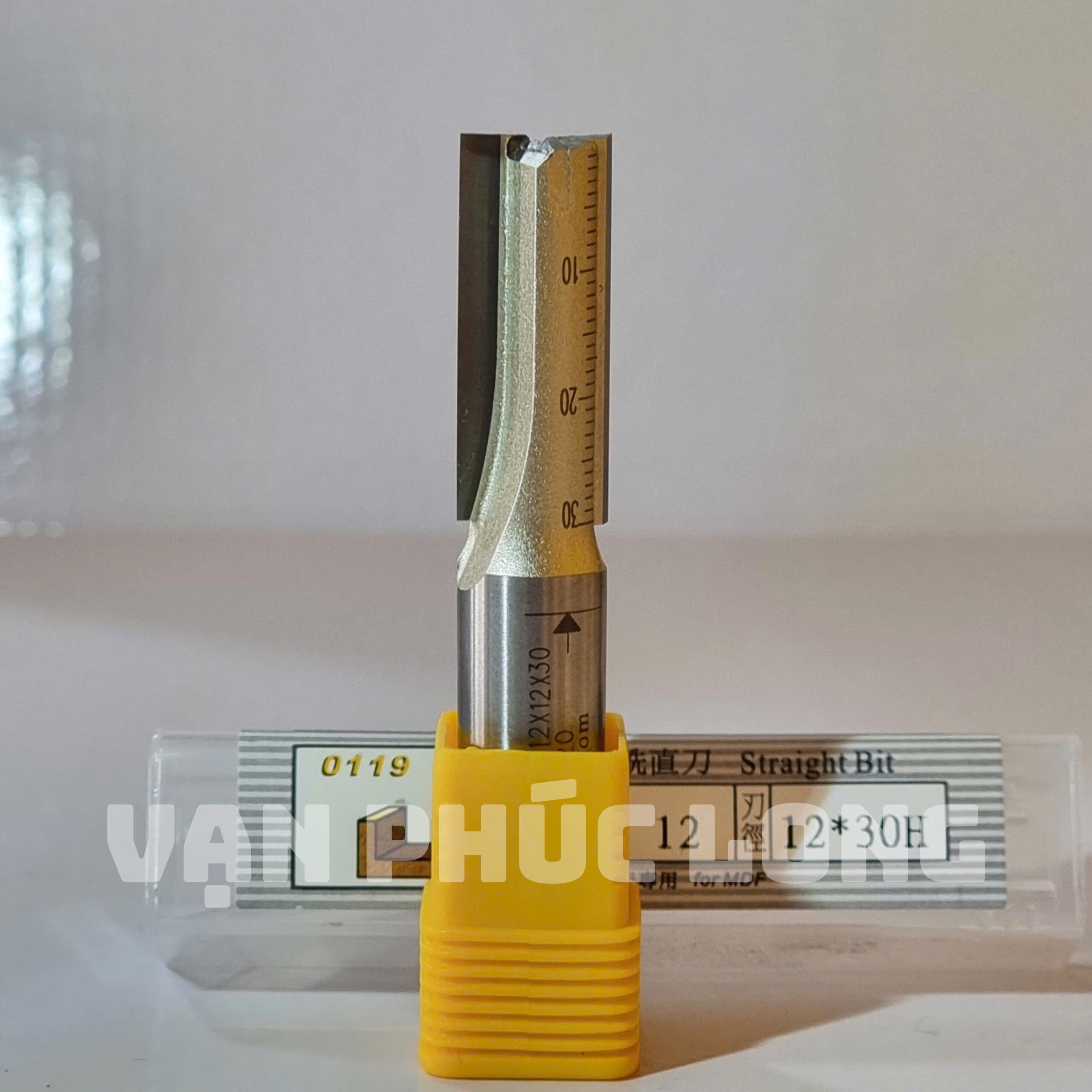 Mũi phay thẳng vét đáy cốt 12mm và 1/2" Arden 0119 - Ảnh 5