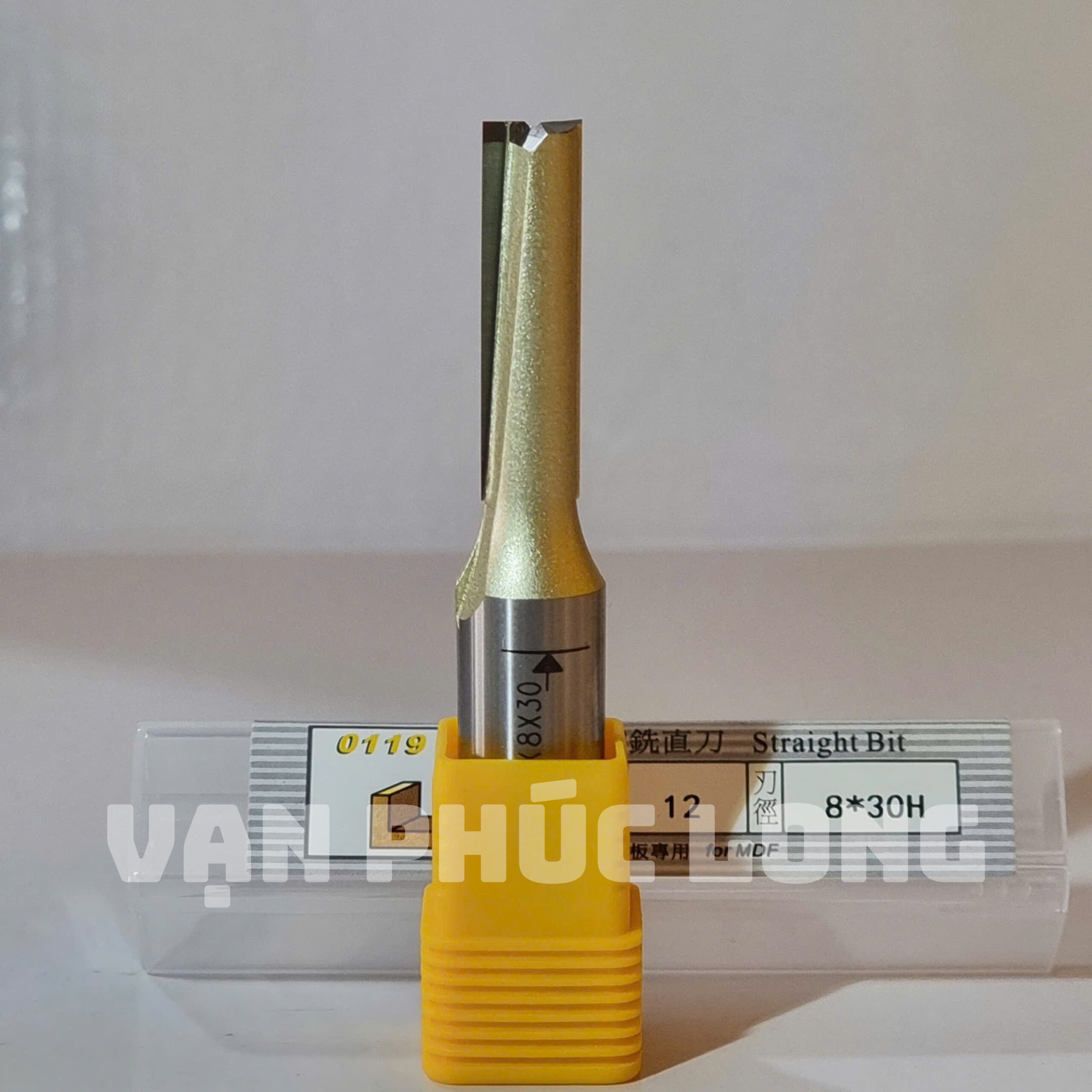 Mũi phay thẳng vét đáy cốt 12mm và 1/2" Arden 0119 - Ảnh 2