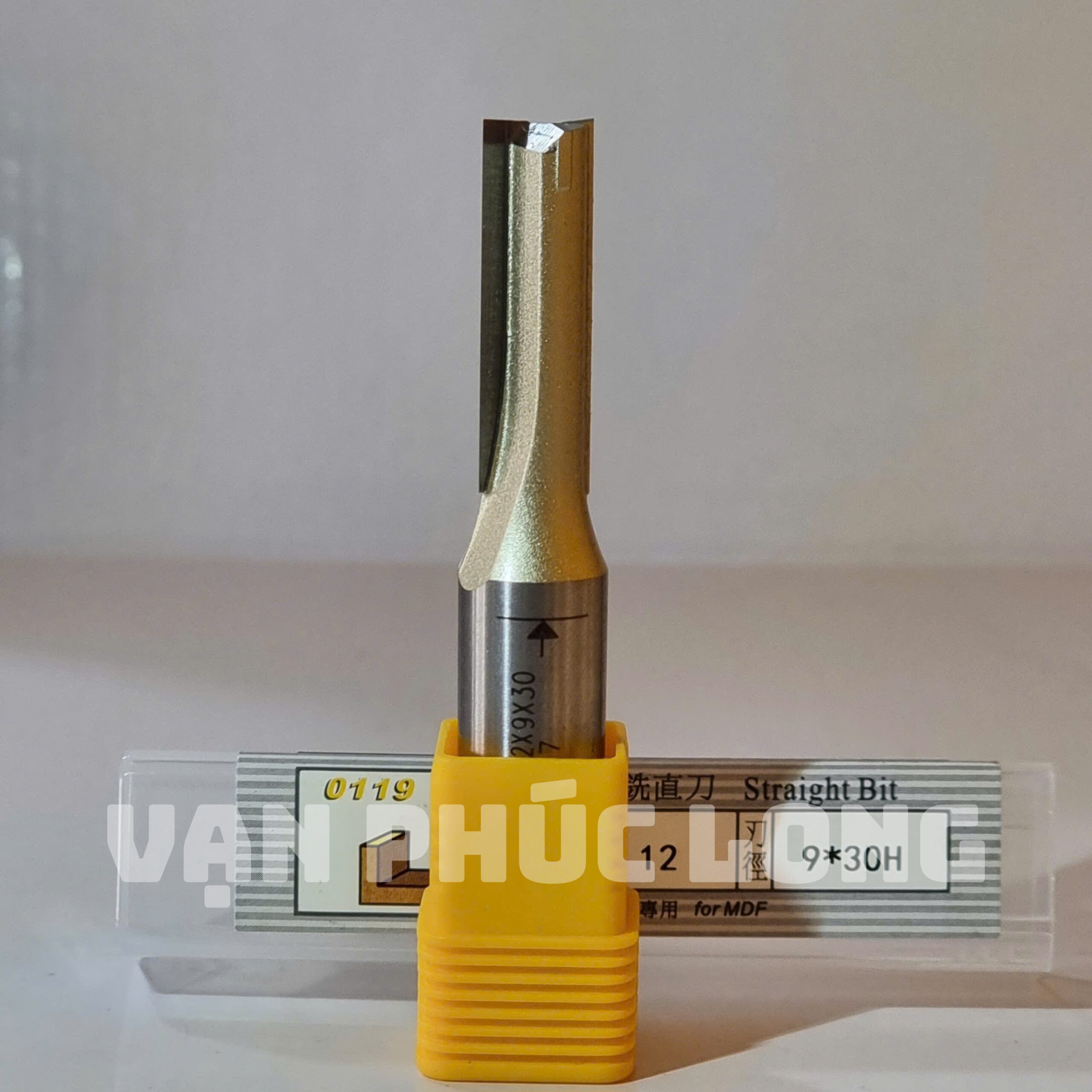 Mũi phay thẳng vét đáy cốt 12mm và 1/2" Arden 0119 - Ảnh 3