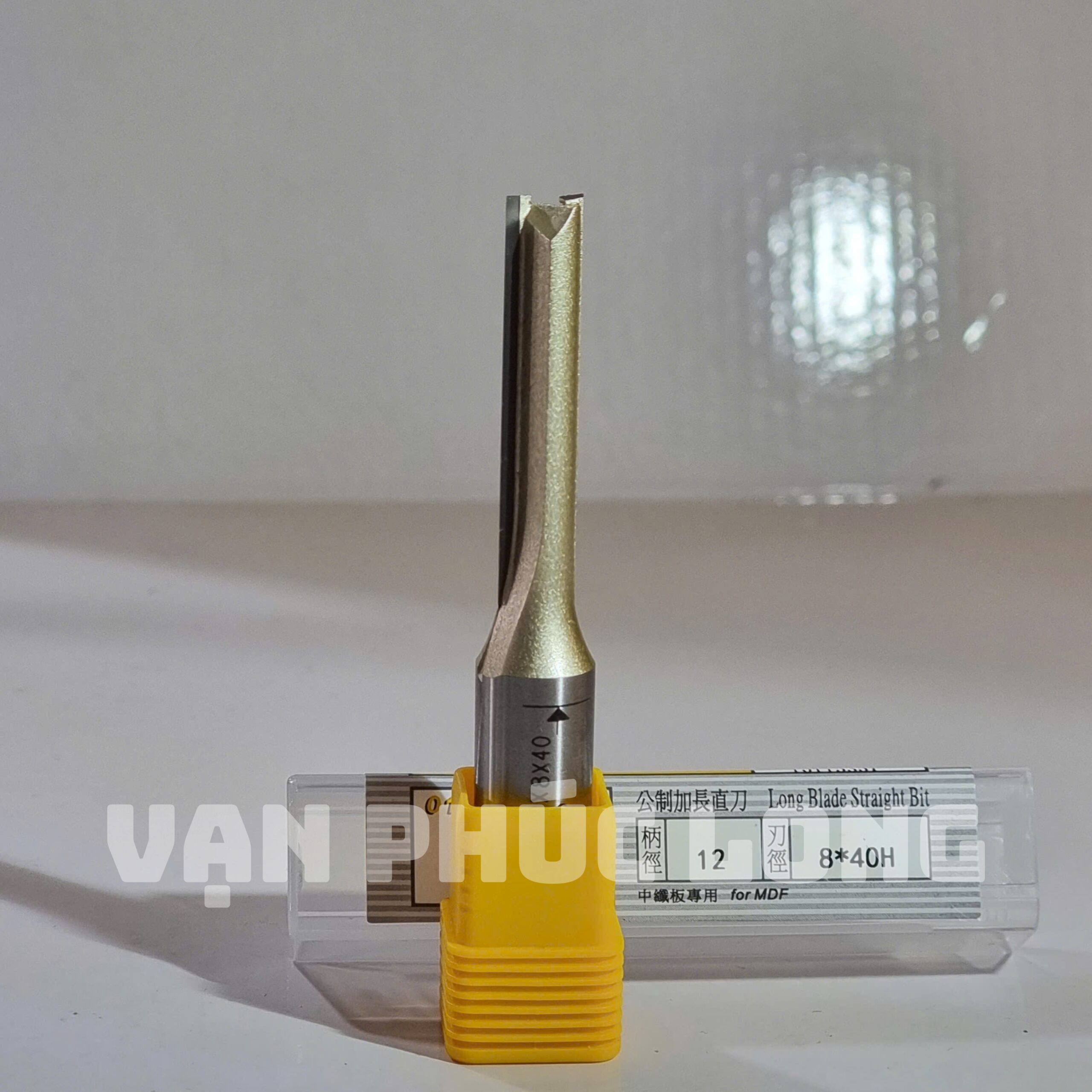 ARDEN 0115 - Mũi phay thẳng cốt 12mm - Ảnh 2