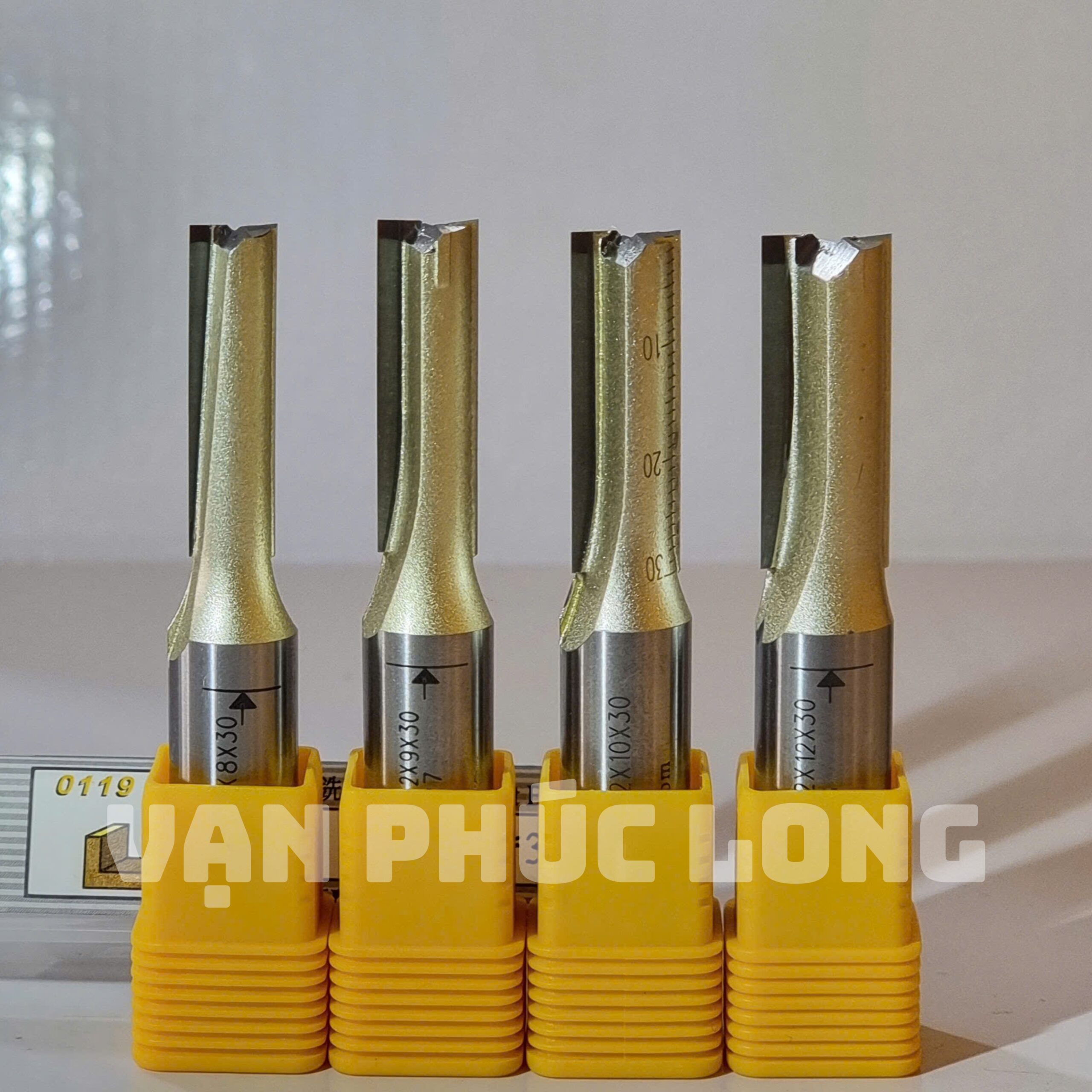 Mũi phay thẳng vét đáy cốt 12mm và 1/2" Arden 0119