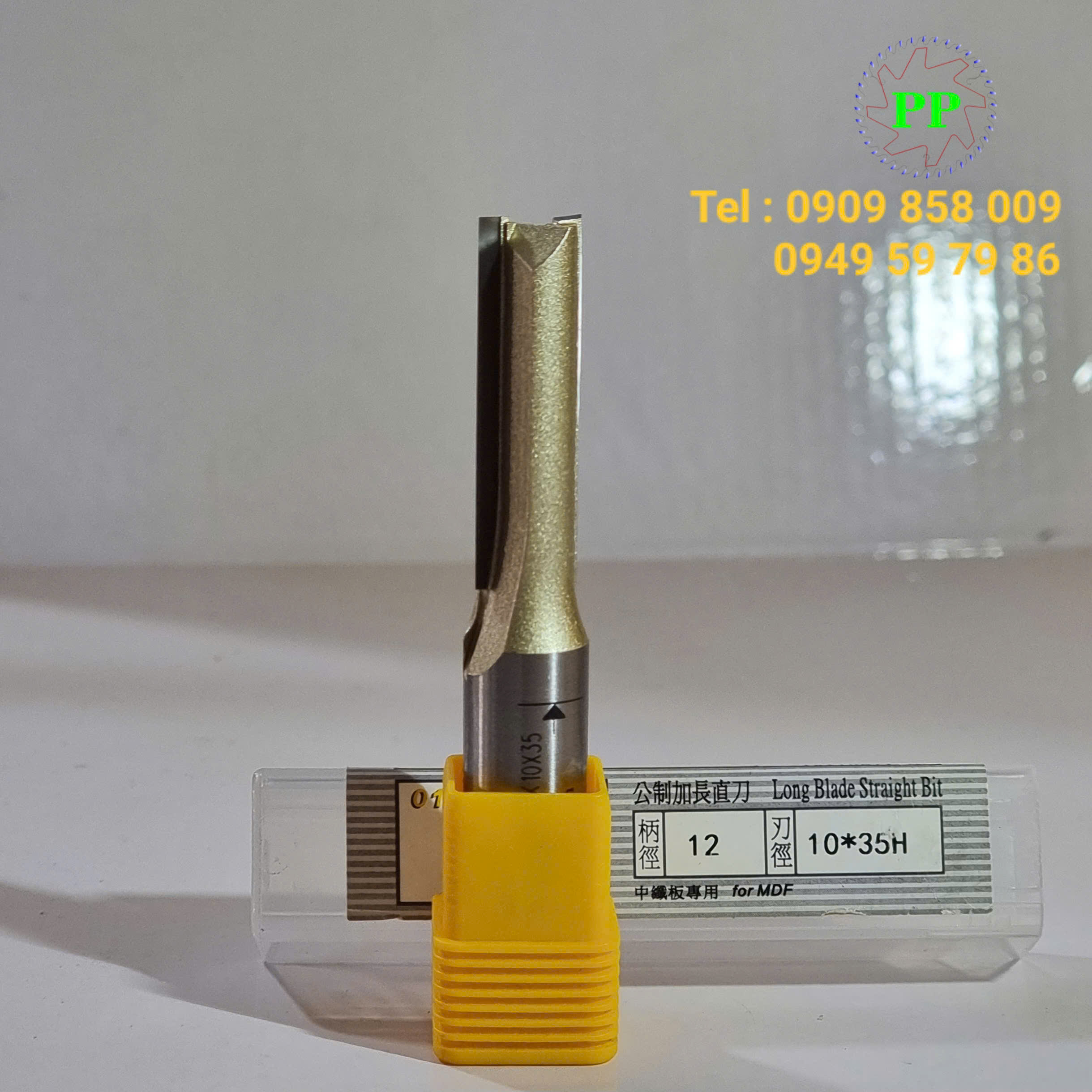 ARDEN 0115 - Mũi phay thẳng cốt 12mm - Ảnh 3