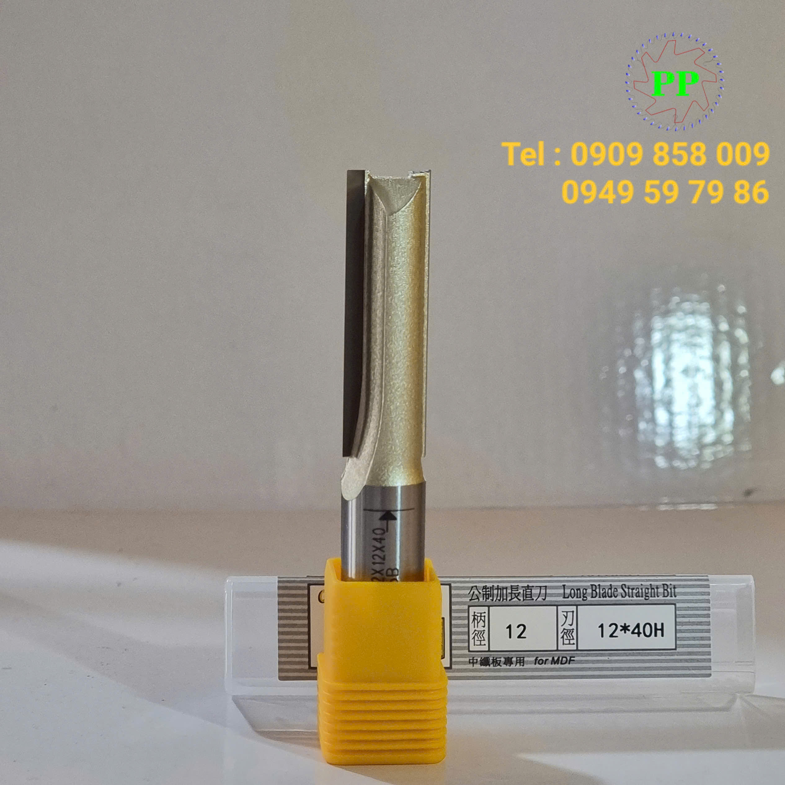 ARDEN 0115 - Mũi phay thẳng cốt 12mm - Ảnh 6