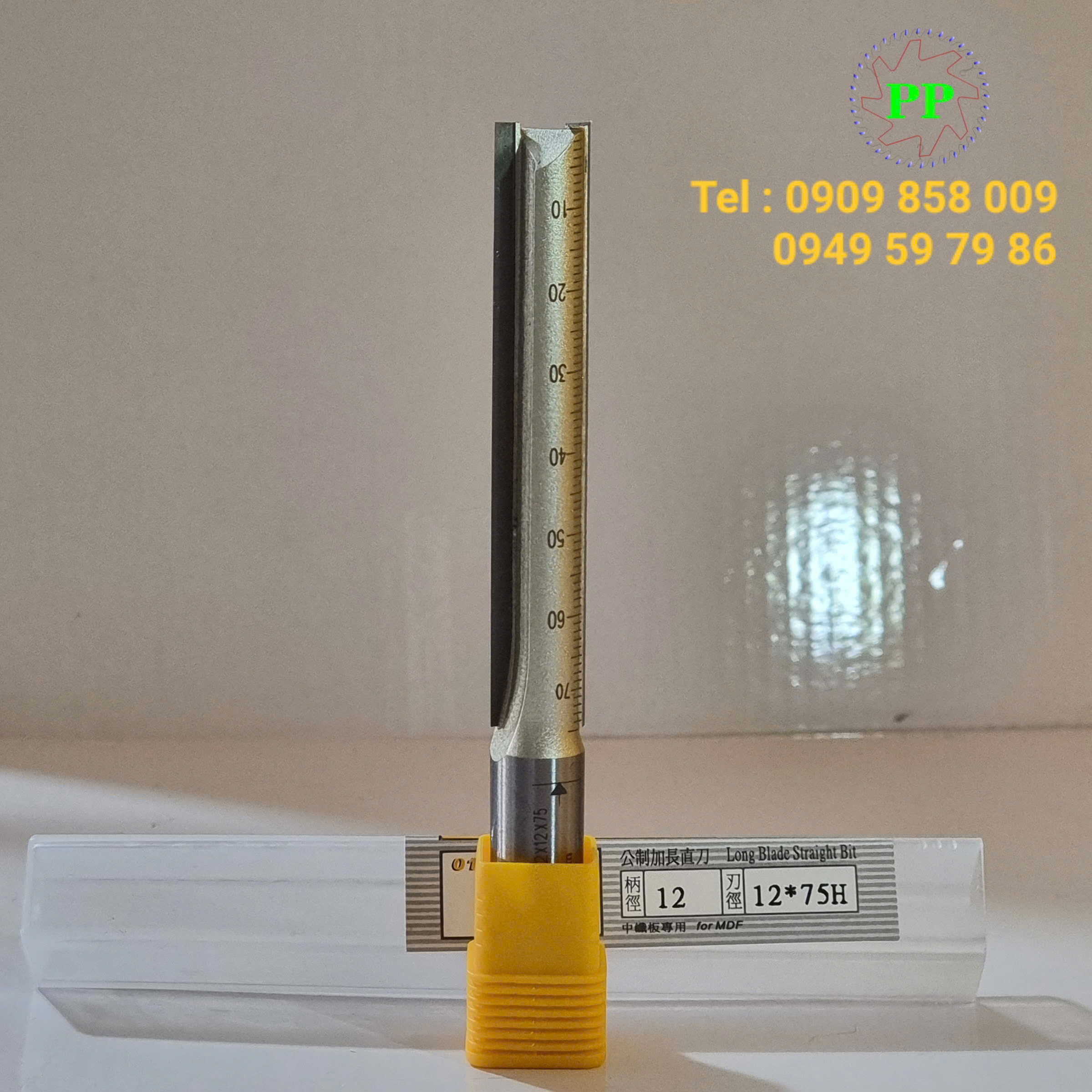 ARDEN 0115 - Mũi phay thẳng cốt 12mm - Ảnh 9