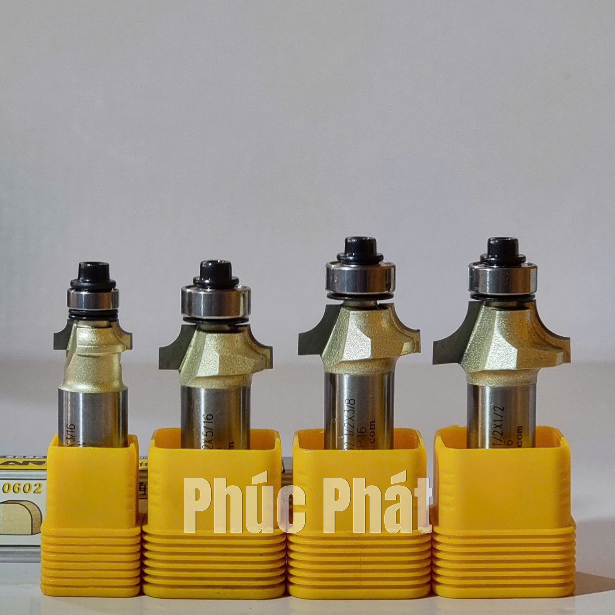 Mũi phay bo góc cốt 1/2" và 1/4" ARDEN 0602