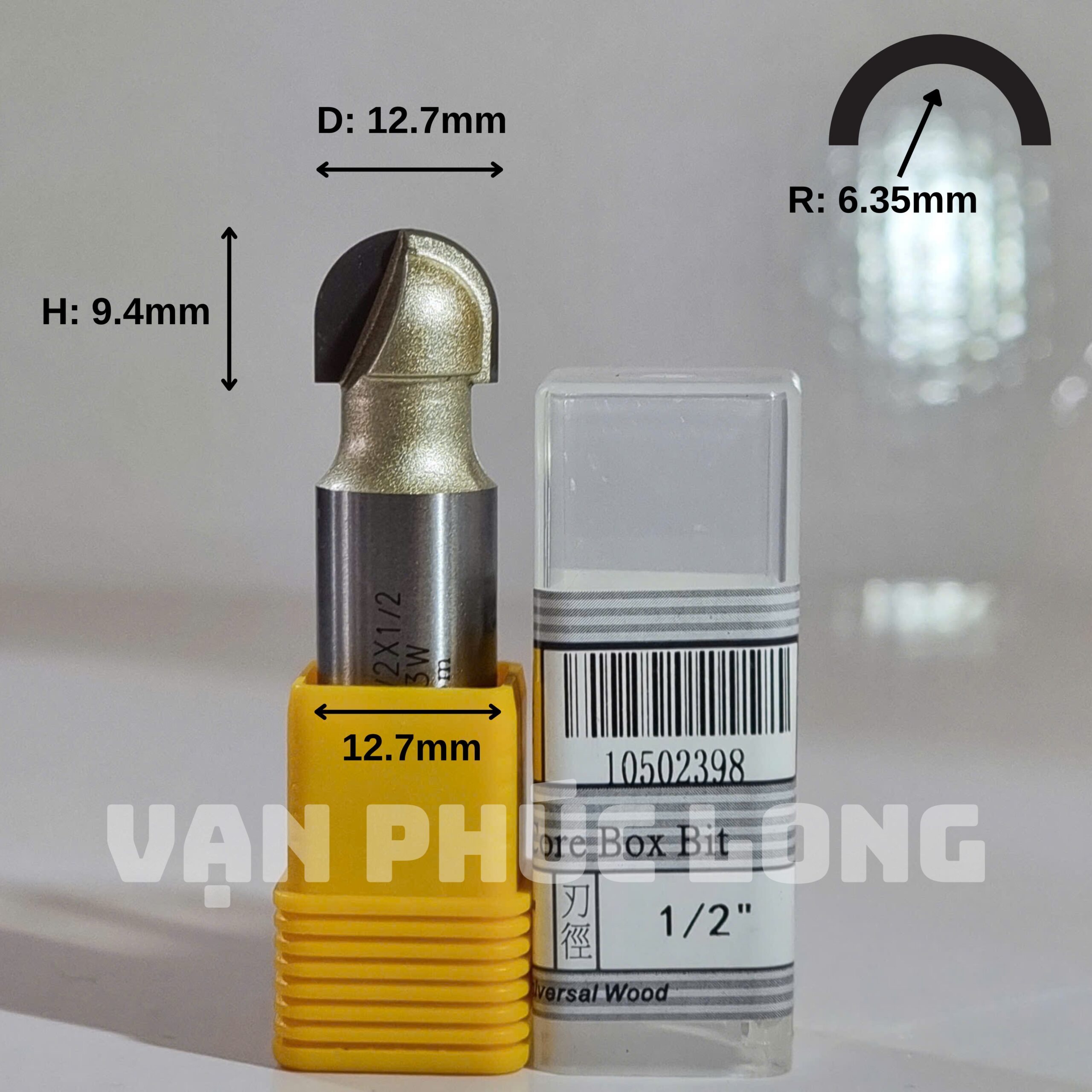 Mũi phay đánh rãnh tròn Arden 0502 - Ảnh 4