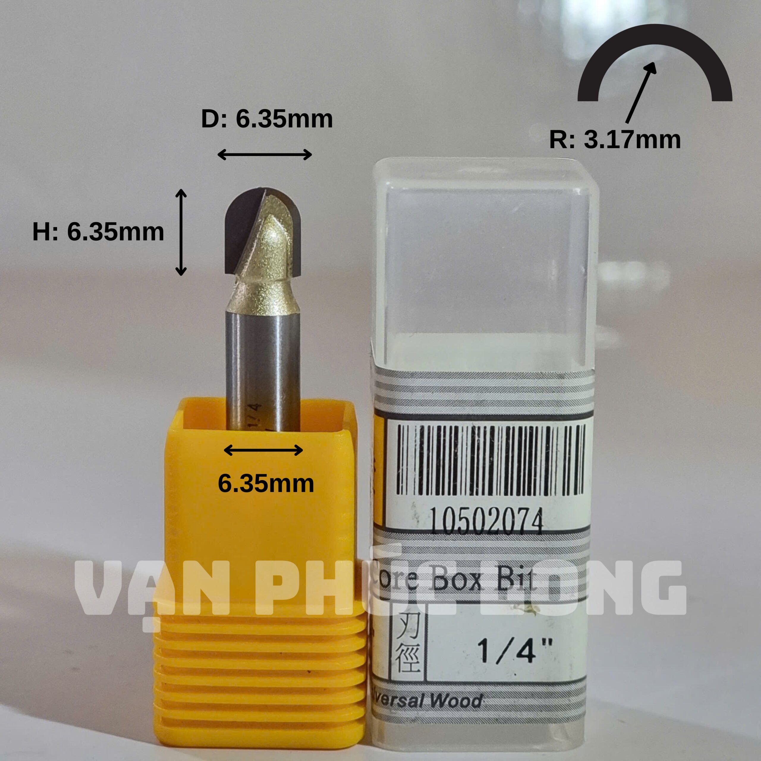 Mũi phay đánh rãnh tròn Arden 0502 - Ảnh 8