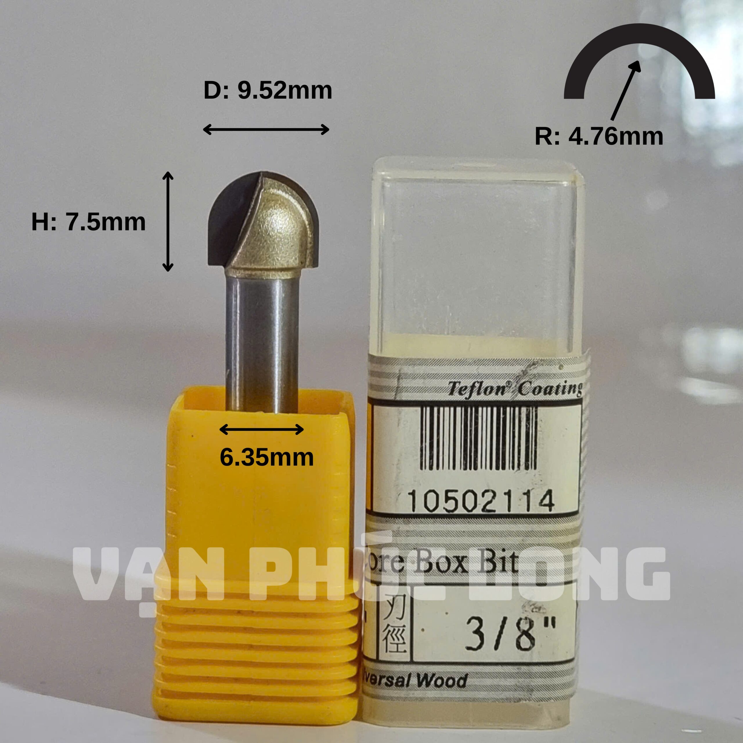 Mũi phay đánh rãnh tròn Arden 0502 - Ảnh 9