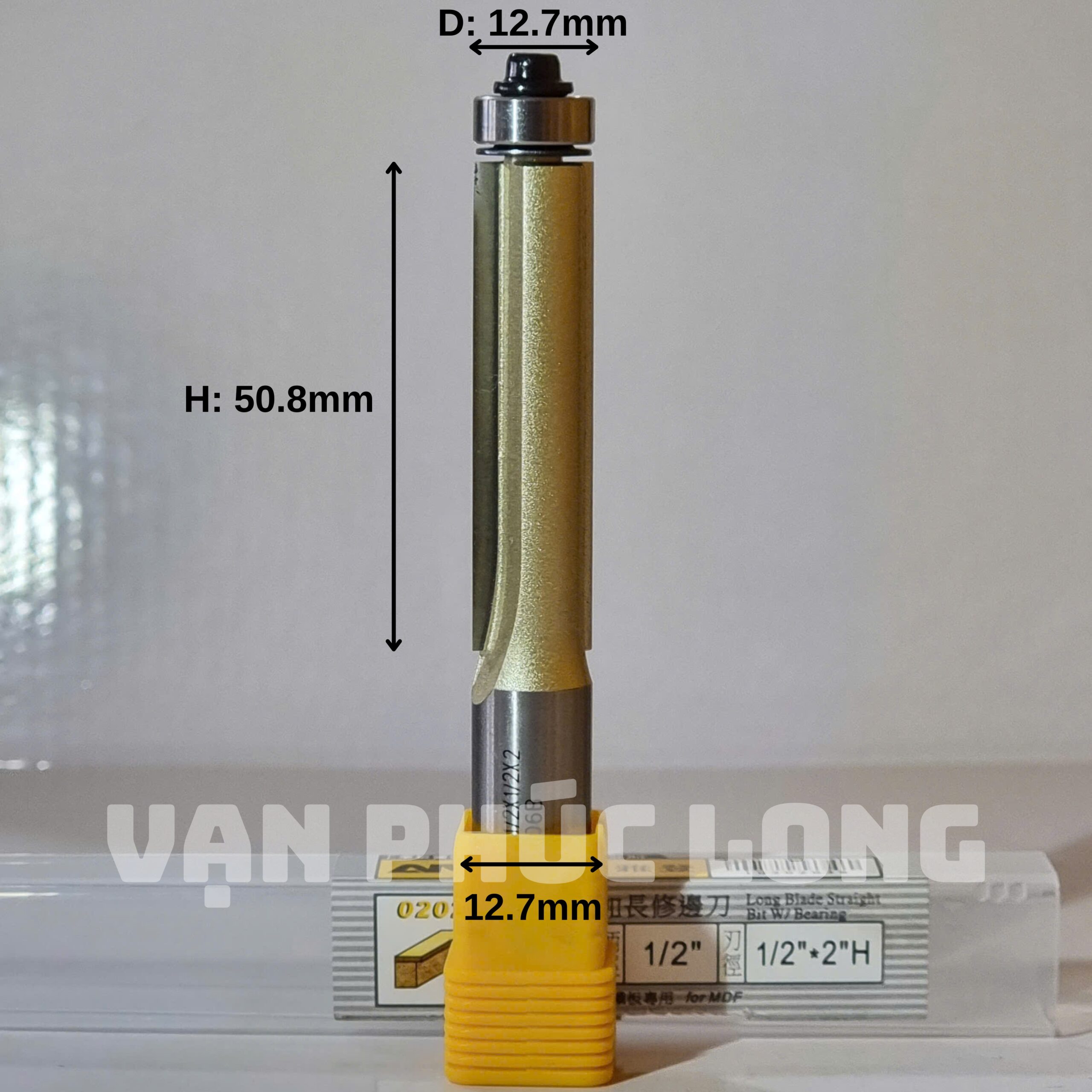 Mũi phay thẳng có bi Arden 0202 - Ảnh 4
