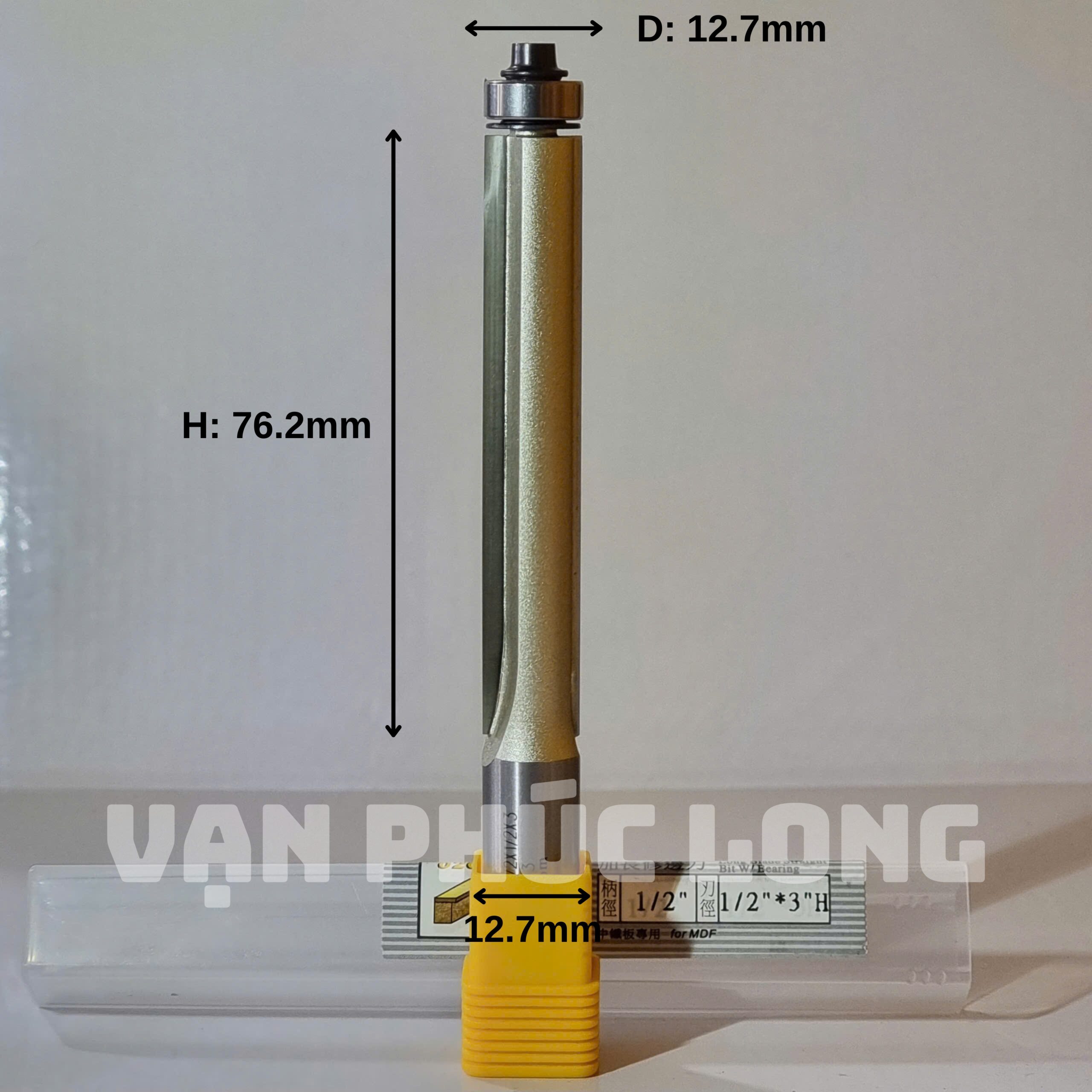 Mũi phay thẳng có bi Arden 0202 - Ảnh 5