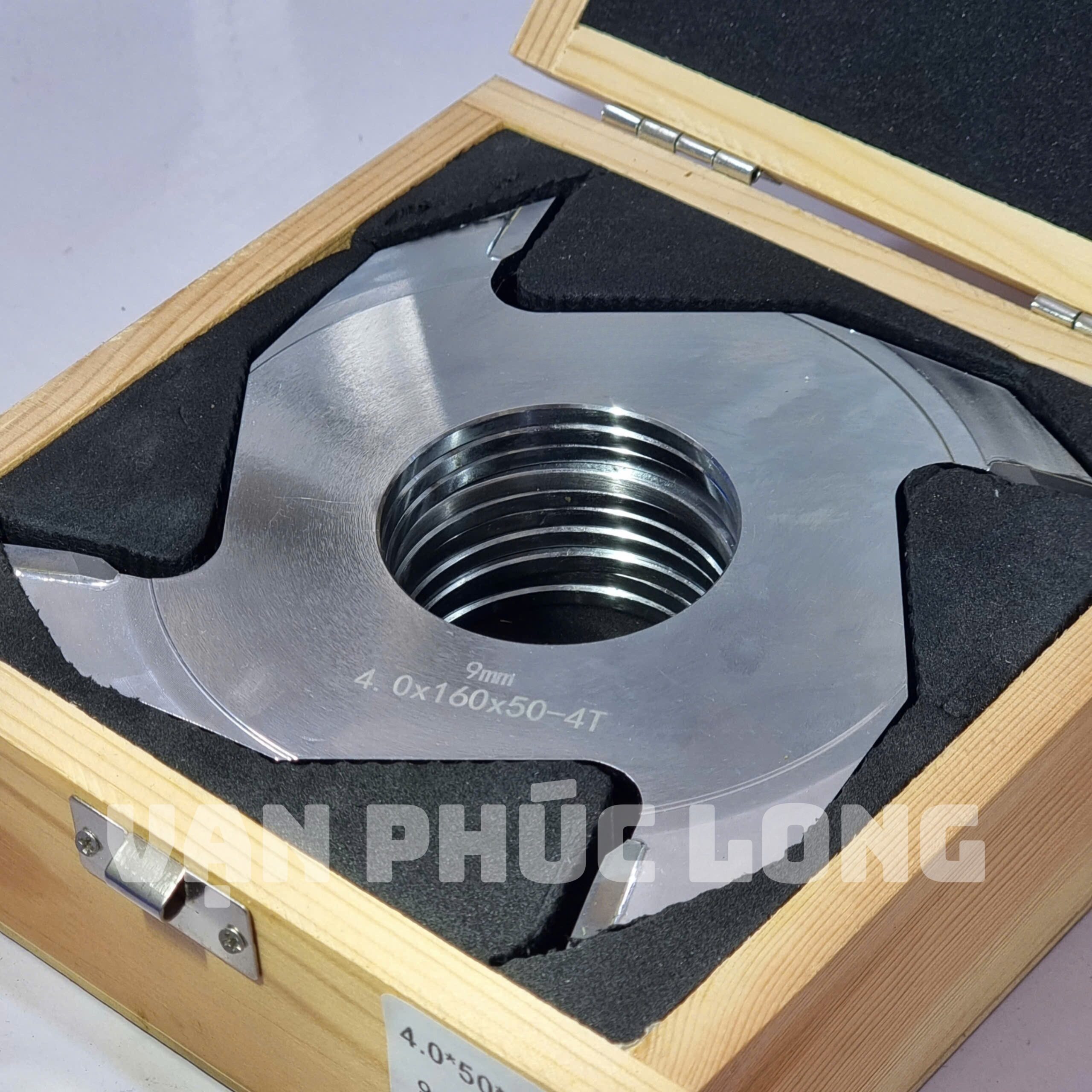 Dao ghép mộng Finger 9mm 4.0x160x50-4T - Ảnh 2