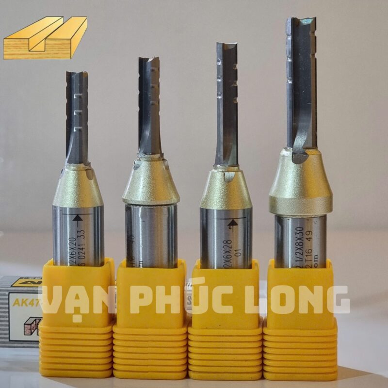 Mũi phay thẳng 3 me có khía TCT Arden AK47-2