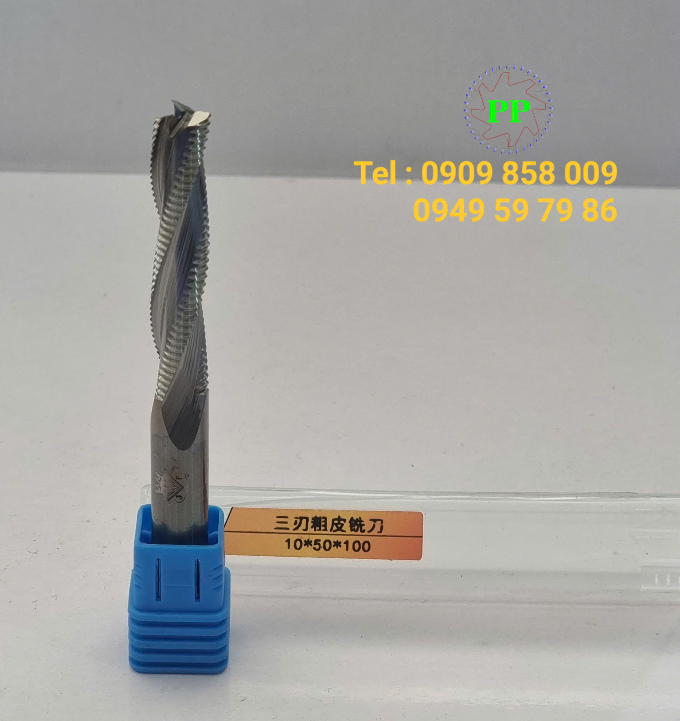 Dao CNC TCT xoắn phá thô 3 me 10 x 50 x 100