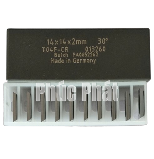 Dao mảnh TIGRA 14x14x2mm 30° - Ảnh 2
