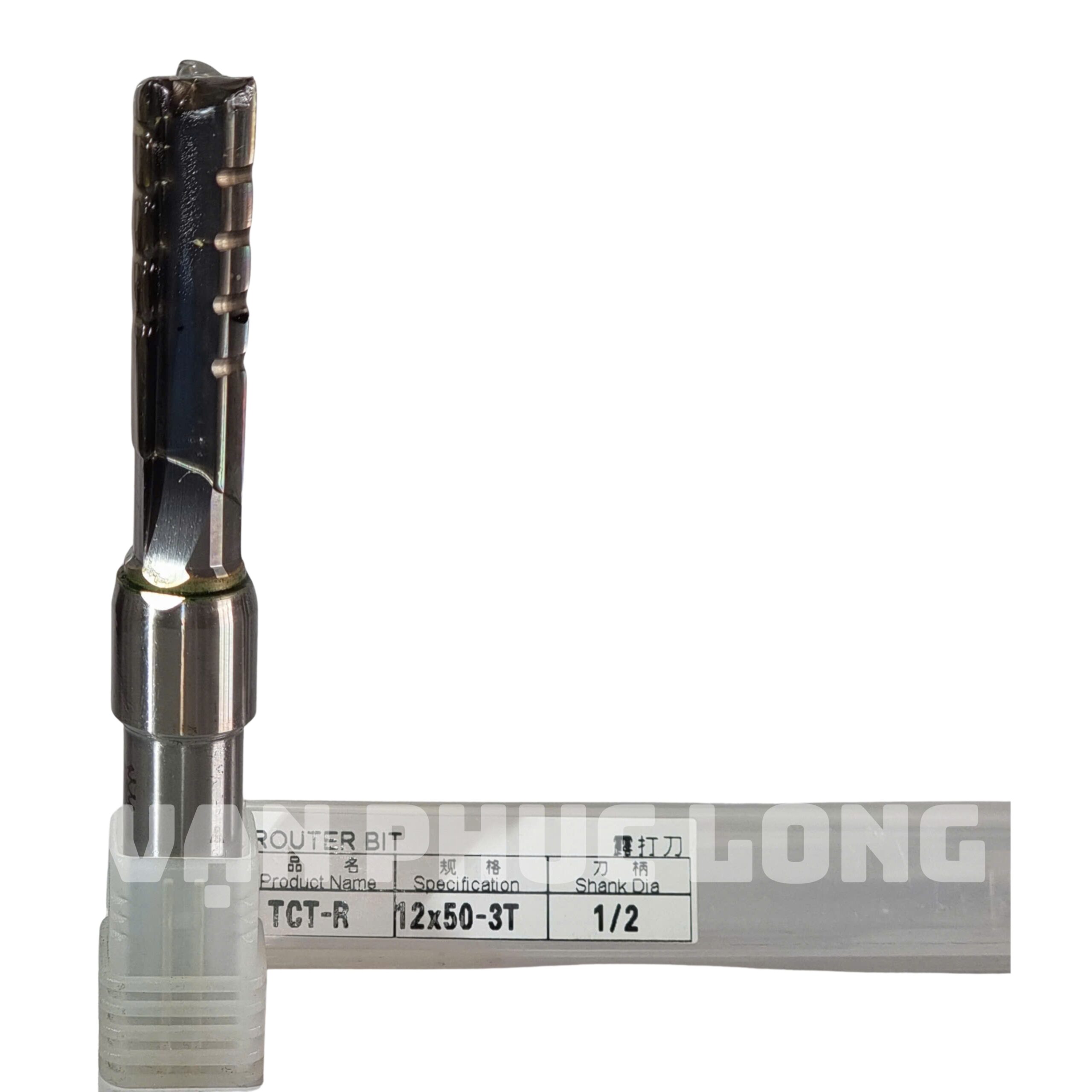 Dao router TCT-R thẳng 3 me có khía cốt 1/2 đường kính 12mm - Ảnh 4