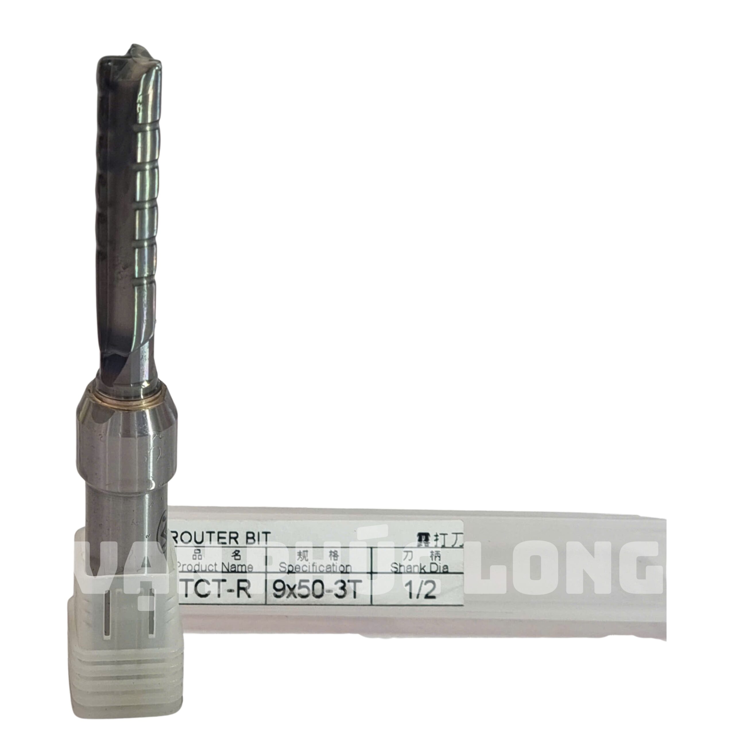 Dao router TCT-R thẳng 3 me có khía cốt 1/2 đường kính 9mm - Ảnh 4