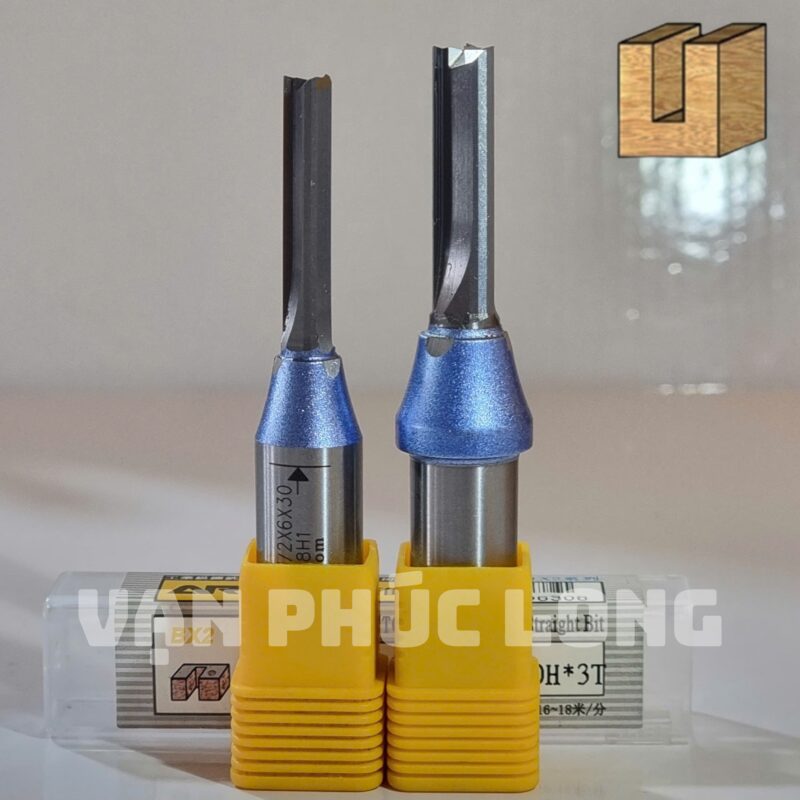 Mũi phay thẳng 3 me TCT Arden BX2