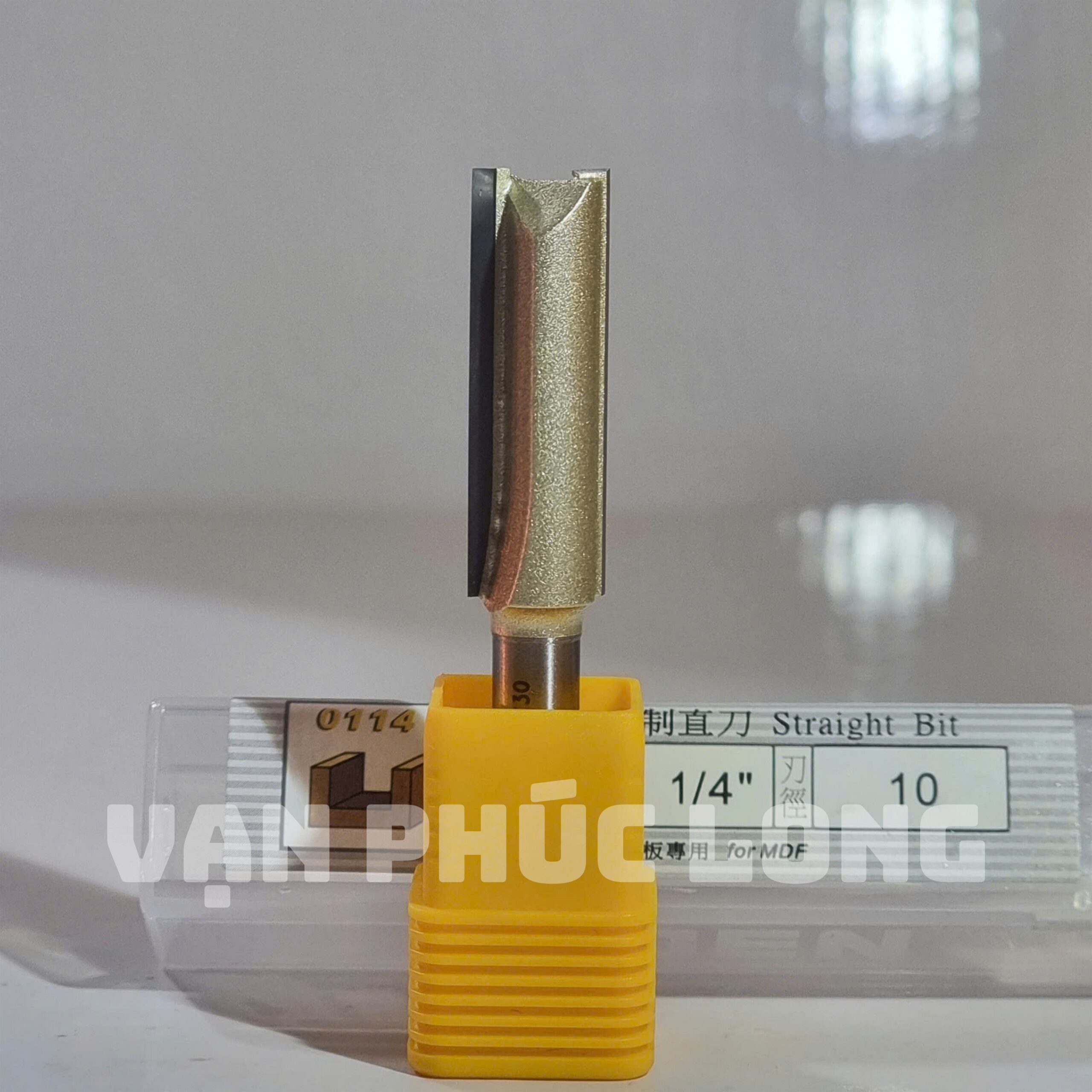 Mũi phay thẳng cốt 1/4" ARDEN 0114 - Ảnh 9