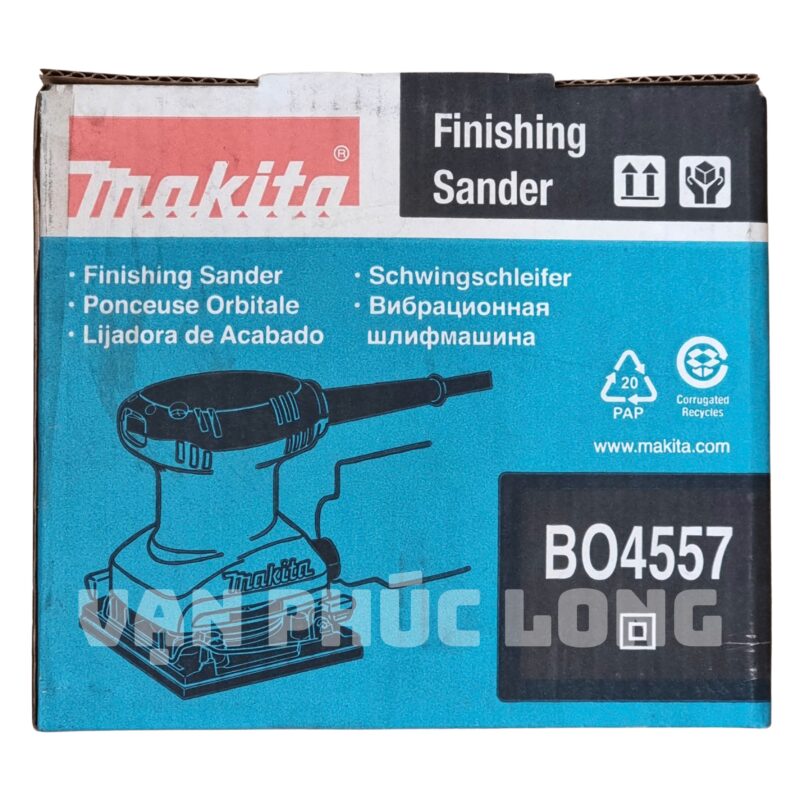 Máy chà nhám rung cầm tay Makita BO4557