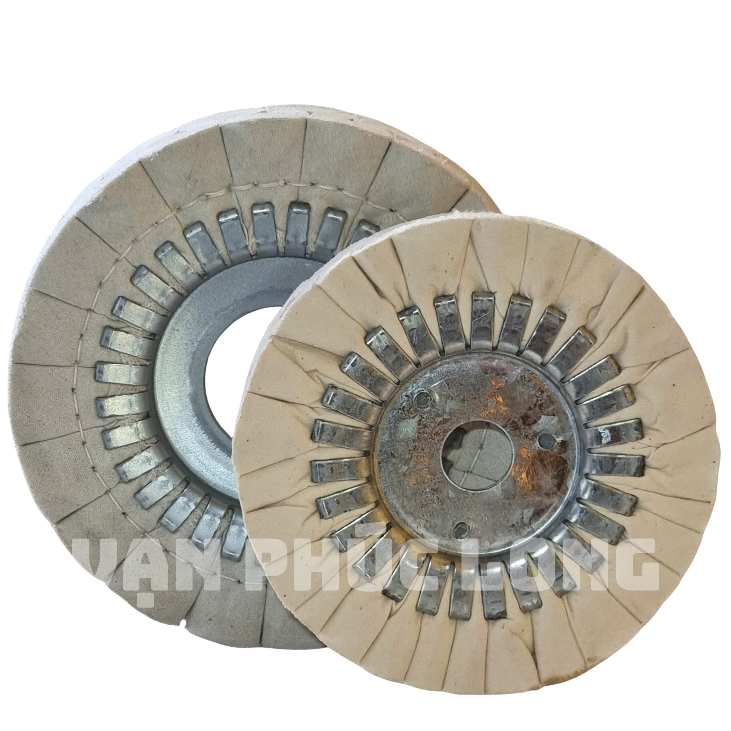 Bánh vải đánh bóng máy dán cạnh 150mm và 180mm - Ảnh 2