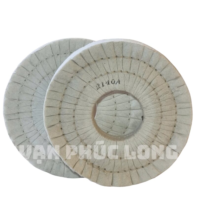 Bánh vải đánh bóng máy dán cạnh 150mm và 180mm