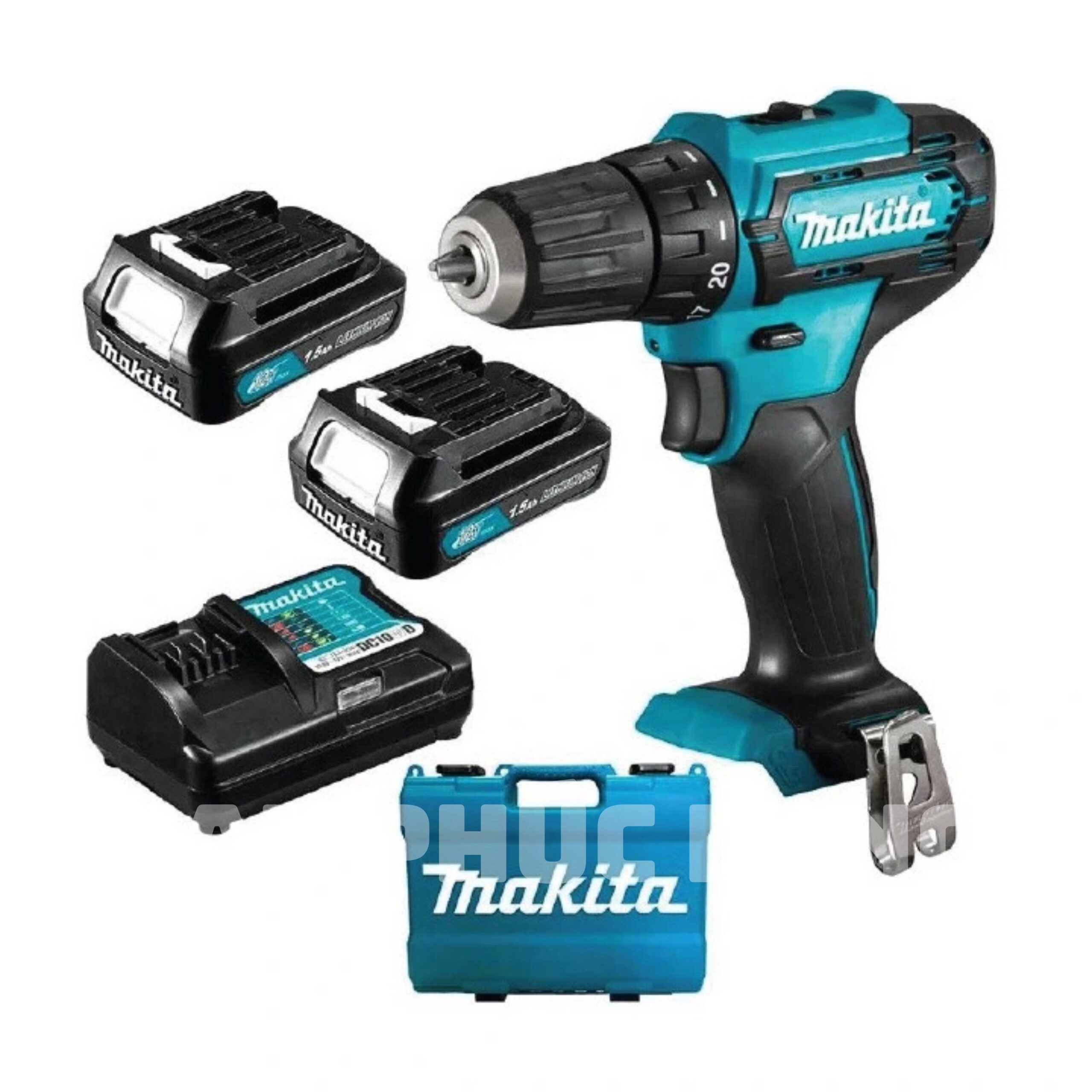 Máy khoan vặn vít dùng pin Makita DF333DSYE - Ảnh 2