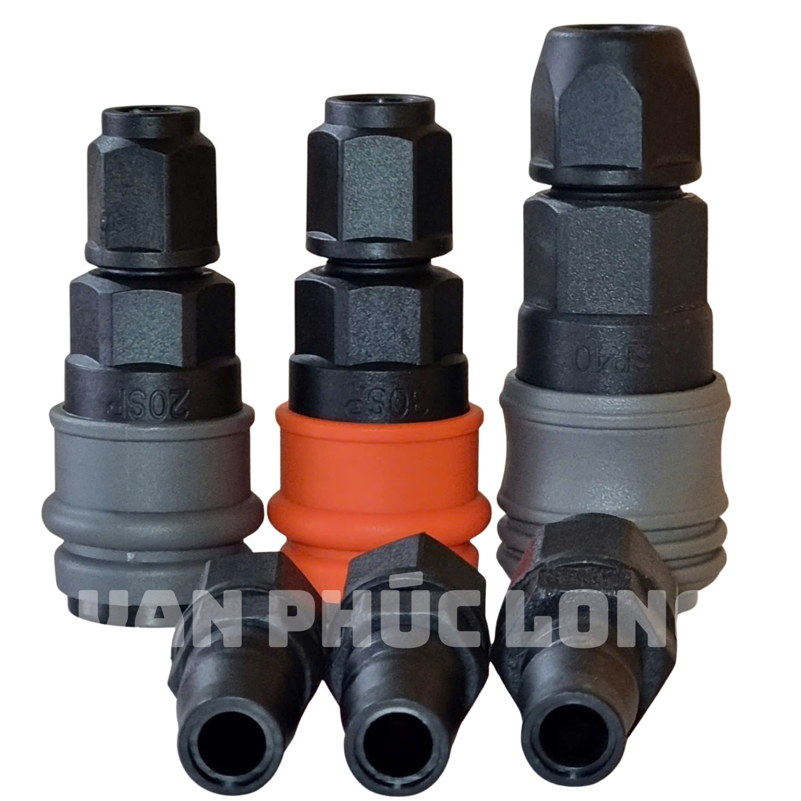 Đầu nối ống hơi nhanh SP+PP 8mm,10mm,12mm
